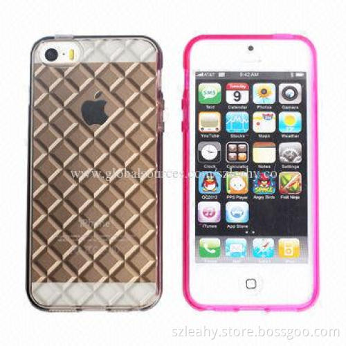 Diamond pattern TPU case for iPhone5/5S